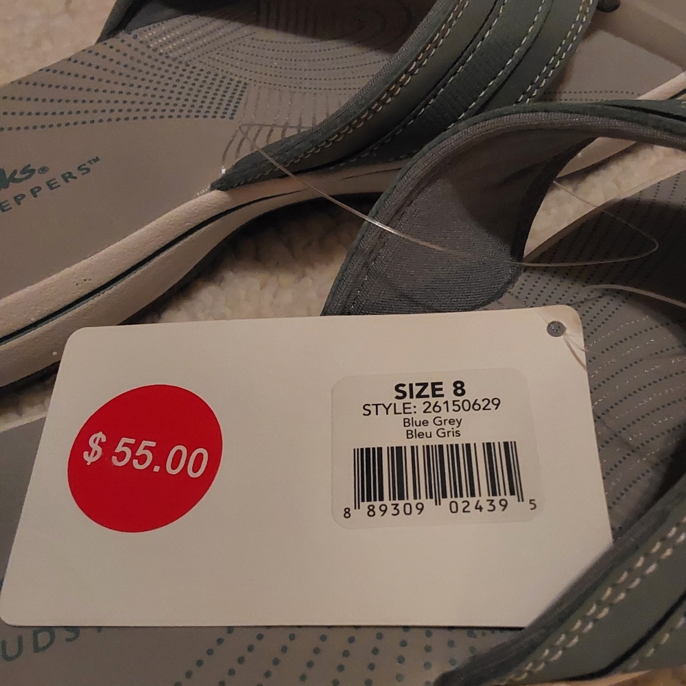 🌺 NWT Clarks Cloudsteppers Slip-on Sandals - Picture 3 of 10